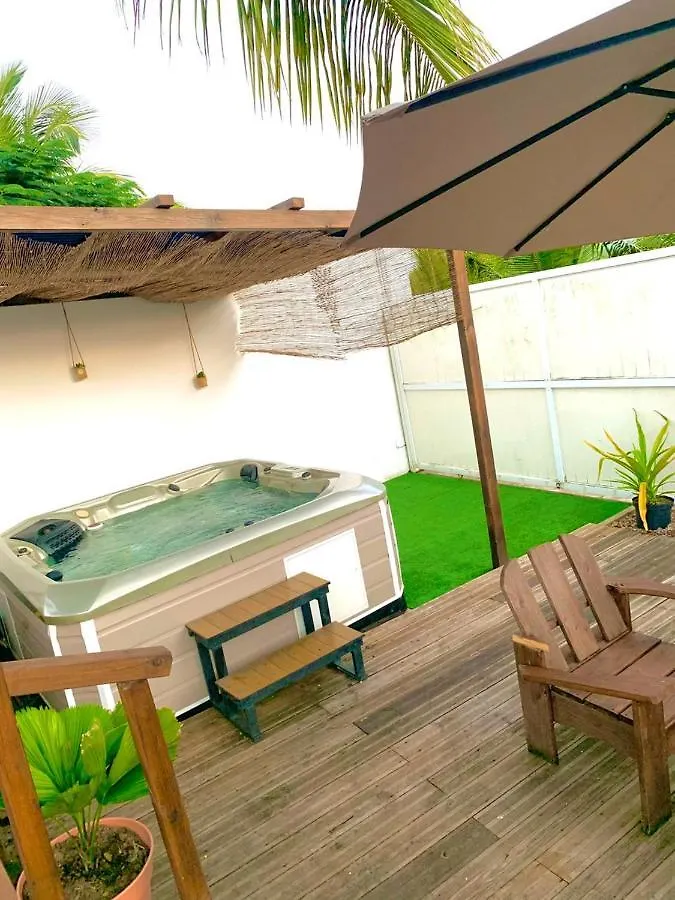 Villa Elegante: Poolside Retreat in Anse Bertrand  Anse-Bertrand